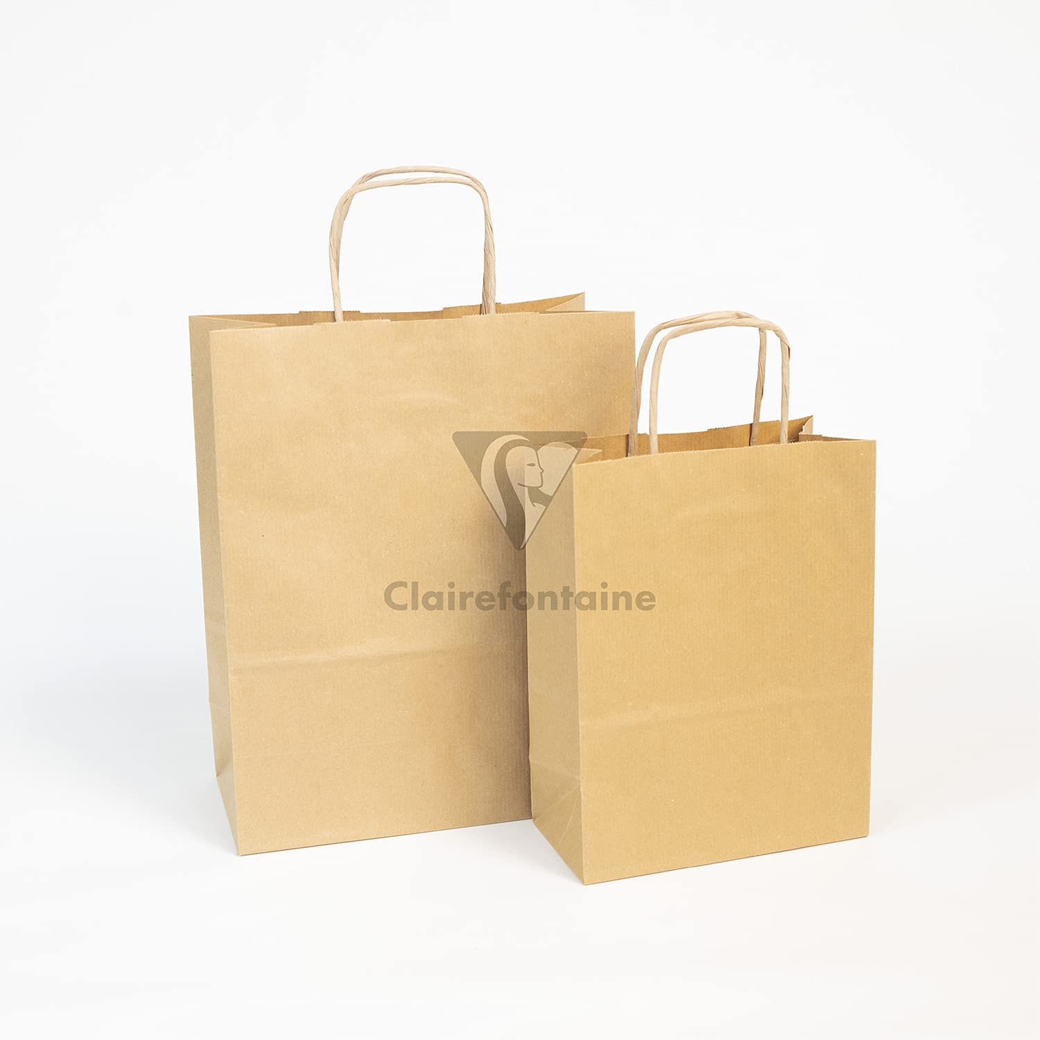 CLAIREFONTAINE Kraft Bags Brown 18x7x24cm 1s Plain Default Title