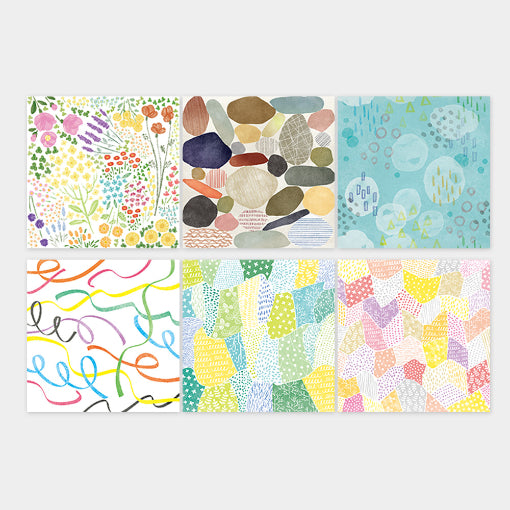 MIDORI Origami Paper Block 15cm Motif
