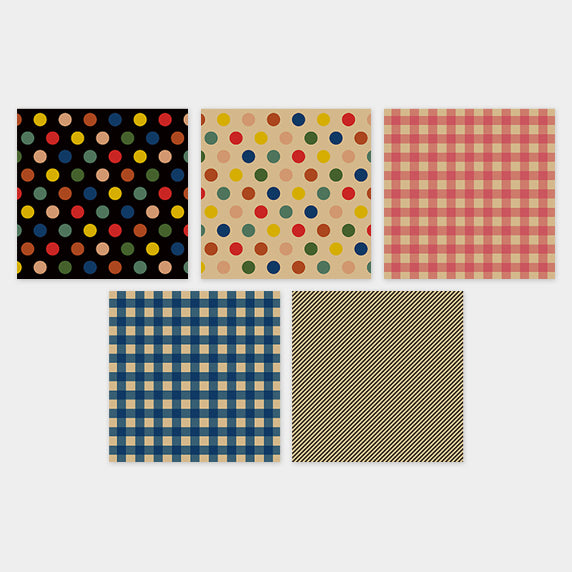 MIDORI Origami Paper Block 15cm Kraft