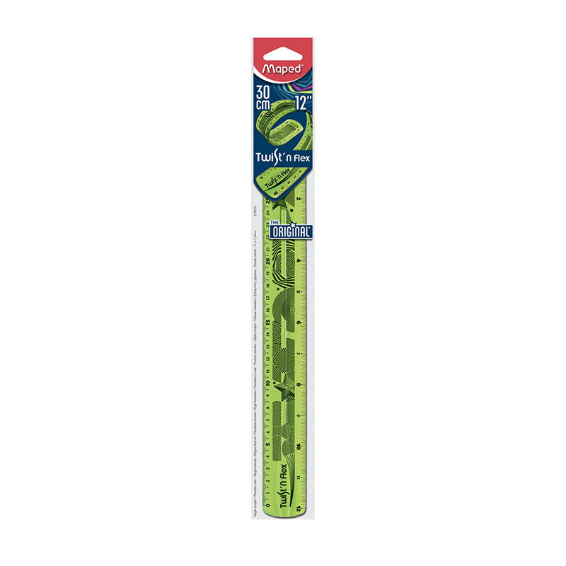 MAPED Twist N Flex Ruler Original 30cm 279010 Gree