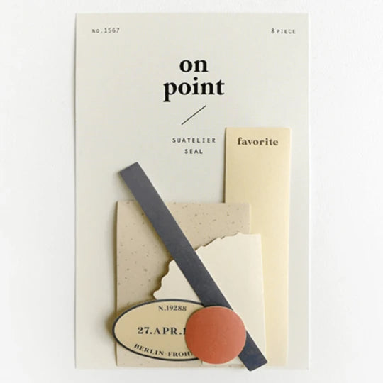 SUATELIER Stickers No.1567: On Point.02