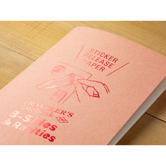 TRAVELERS Notebook Refill Sticker Release Paper