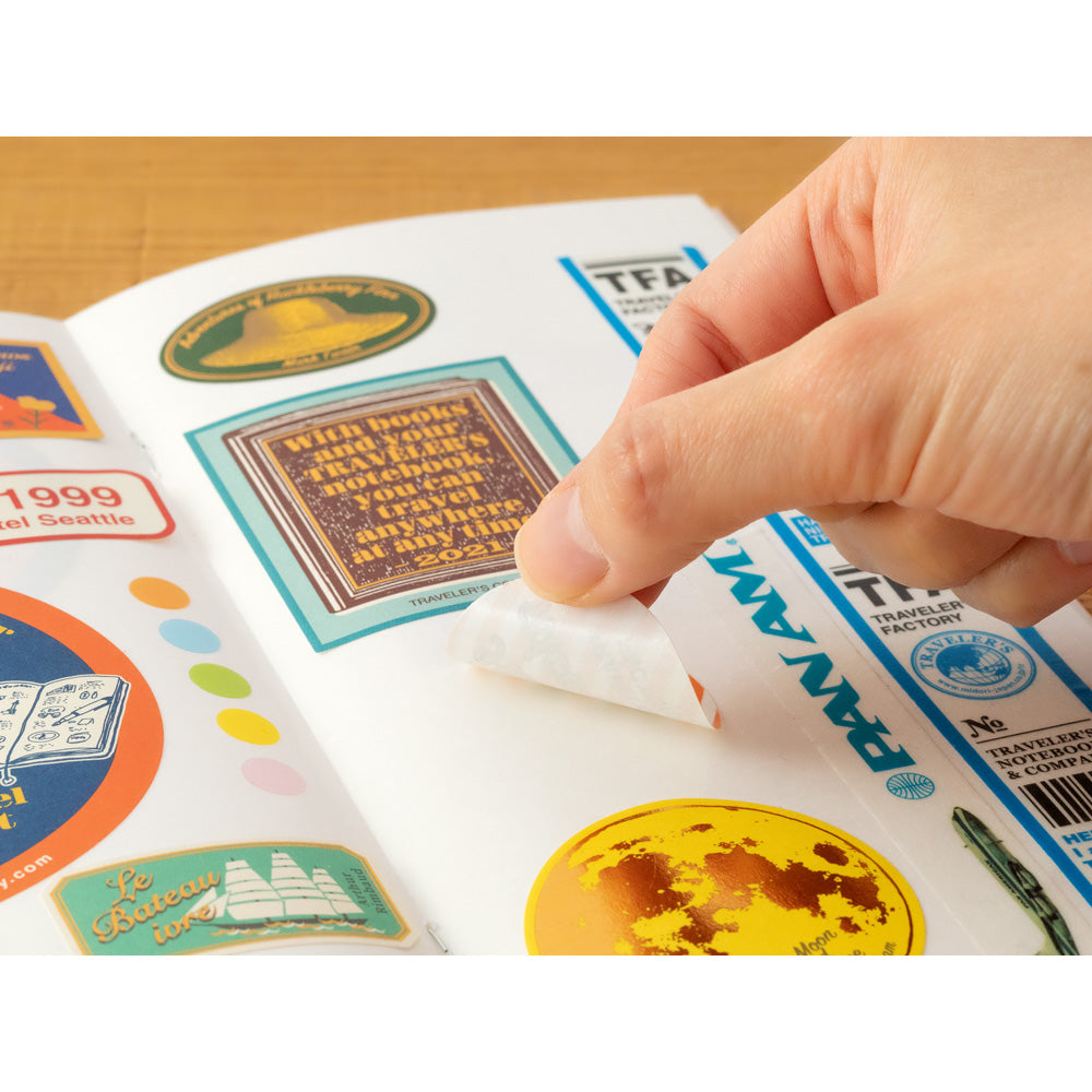 TRAVELERS Notebook Refill Sticker Release Paper