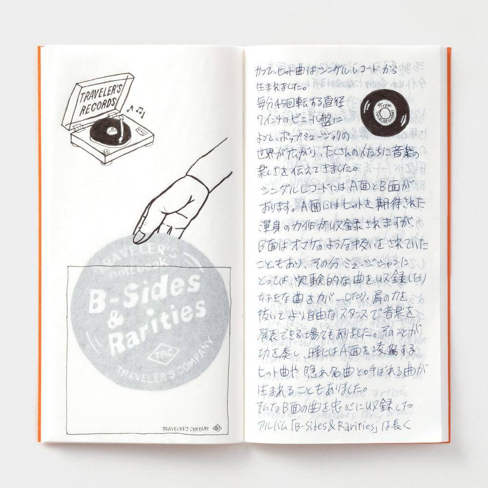 TRAVELERS Notebook Refill S. Lightweight Paper