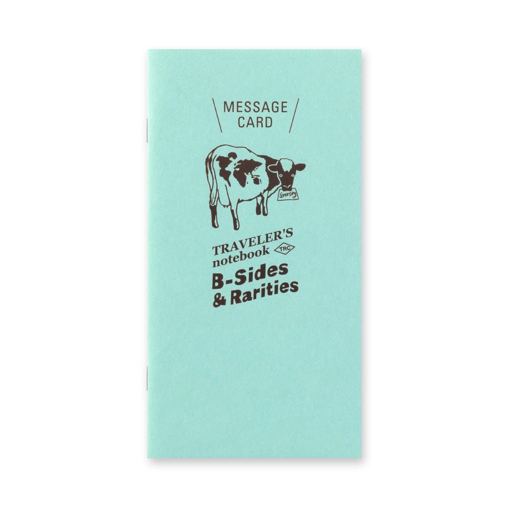 TRAVELERS Notebook Refill Message Card