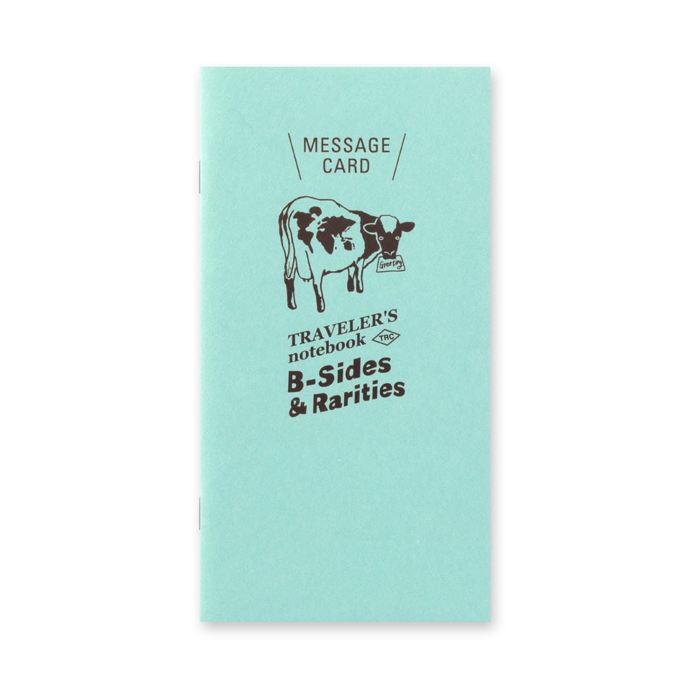 TRAVELERS Notebook Refill Message Card
