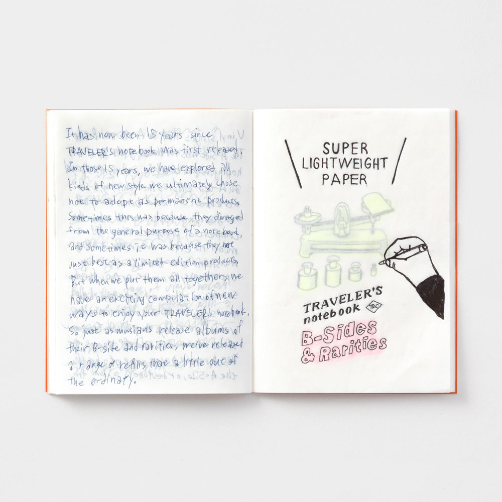 TRAVELERS Notebook PP Refill S. Lightweight Paper