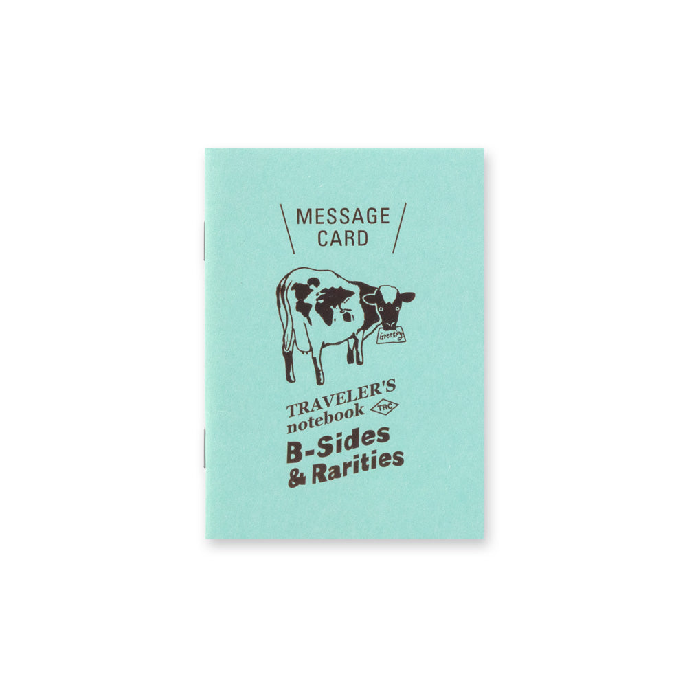 TRAVELERS Notebook Passport Refill Message Card