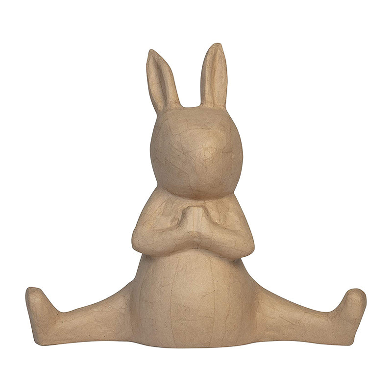 DECOPATCH Objects:Large-Rabbit Yoga 41cm Default Title