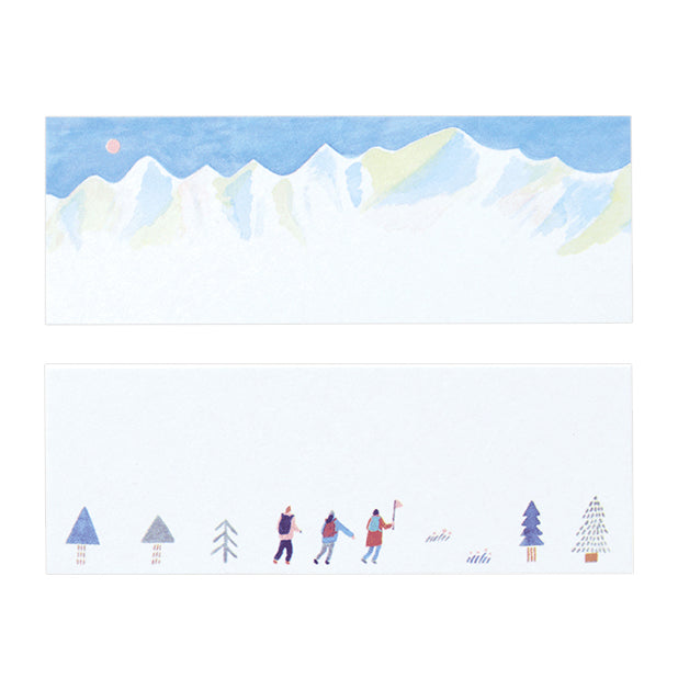 KING JIM Letter Sticky Note S-Mountain Default Title