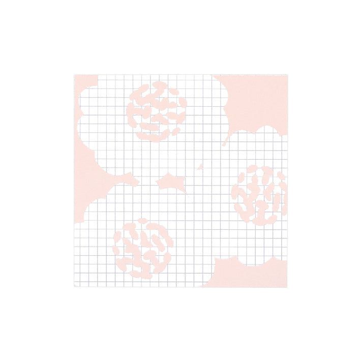 KING JIM Letter Sticky Note M-Flowers Default Title