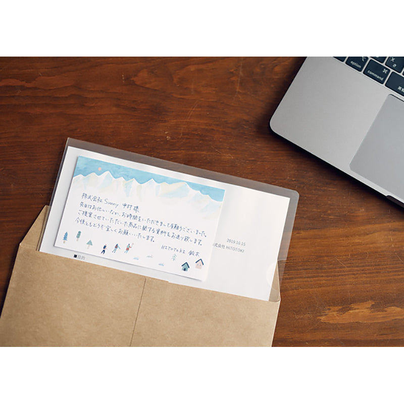 KING JIM Letter Sticky Note M-Flowers Default Title