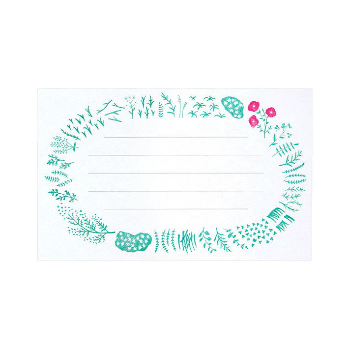 KING JIM Letter Sticky Note L-Plants Default Title