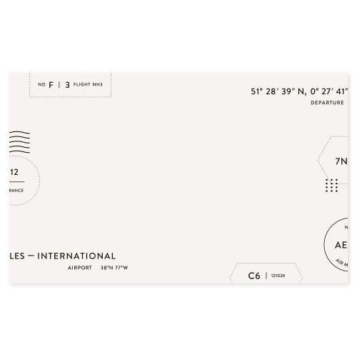 KING JIM Letter Sticky Note L-Mail Default Title