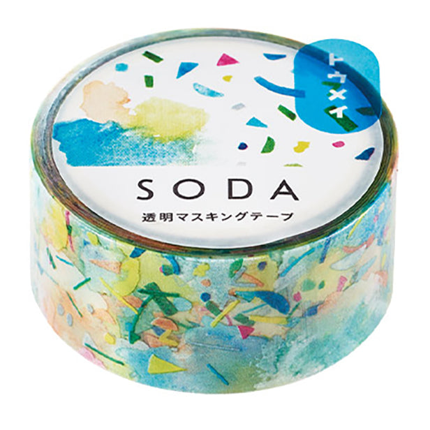 KING JIM SODA Trans. Masking Tape 20mm Surround Default Title