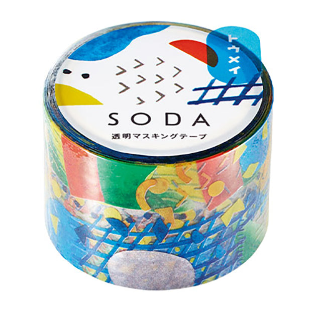 KING JIM SODA Trans. Masking Tape 30mm Parts Default Title