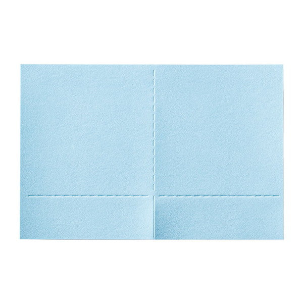 KING JIM Two Forked Sticky Note 3380 L-Light Blue Default Title