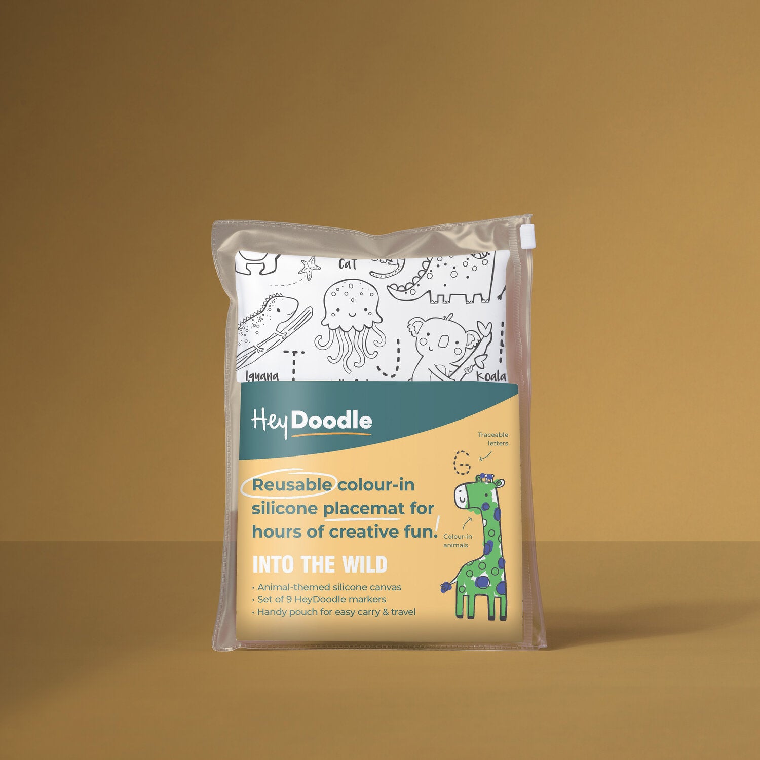 HeyDoodle Placemats-ABC:Into The Wild 1208392