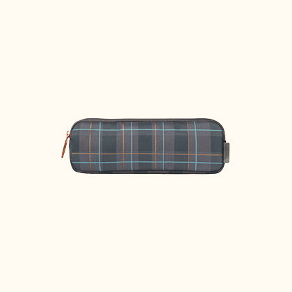 KOKUYO ME Flat Pouch 205/23/70mm Grayish Black Default Title