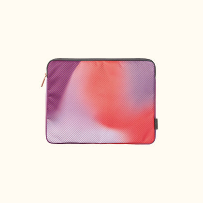 KOKUYO ME Flat Pouch A5 Shell Pink/Chic Plum Default Title