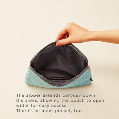 KOKUYO ME Flat Pouch A5 Shell Pink/Chic Plum Default Title