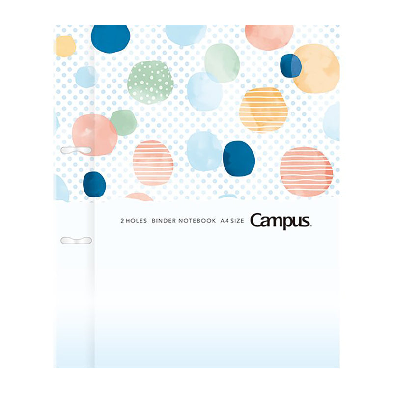KOKUYO Campus Loose Leaf Binder 2H A4 LE Pastel Do Default Title