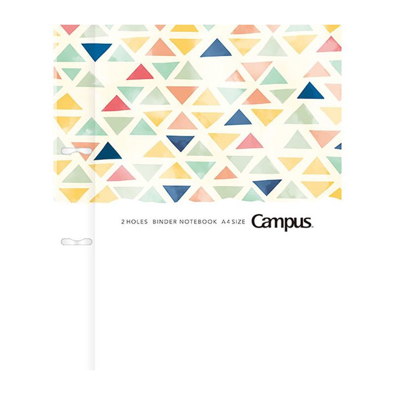 KOKUYO Campus Loose Leaf Binder 2H A4 LE Pastel Tr Default Title