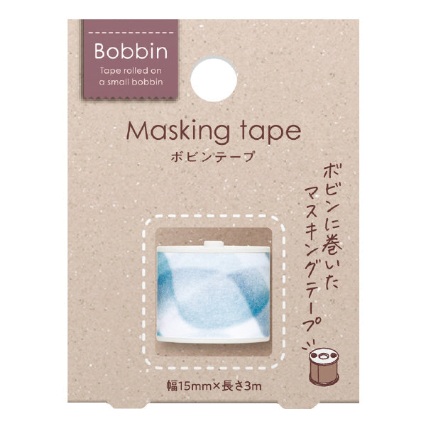 KOKUYO Bobbin Masking Tape Organdy Blue Default Title