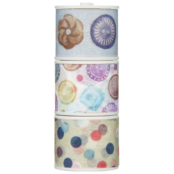 KOKUYO Bobbin Masking Tape 3s Buttons & Beads Default Title