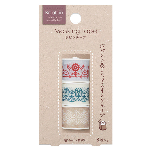 KOKUYO Bobbin Masking Tape 3s Embroidery Default Title
