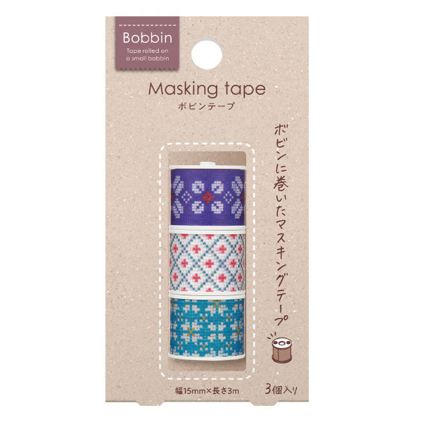 KOKUYO Bobbin Masking Tape 3s Knit Default Title