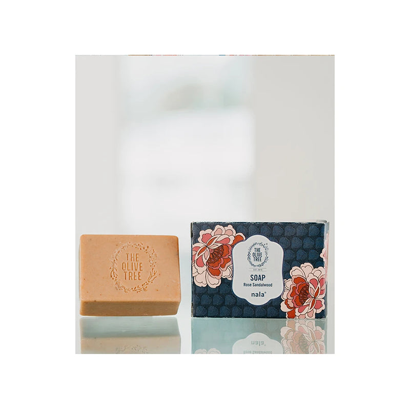 NALAxThe Olive Tree Rose Sandalwood Soap