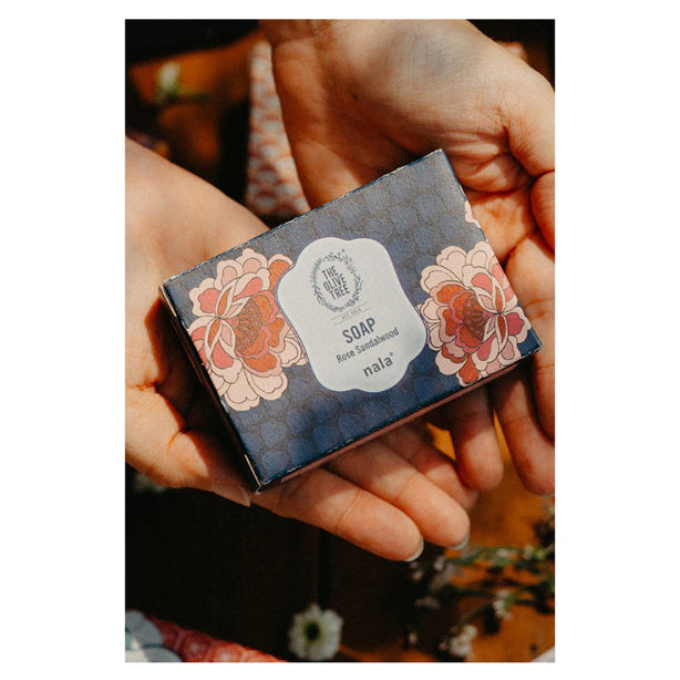 NALAxThe Olive Tree Rose Sandalwood Soap