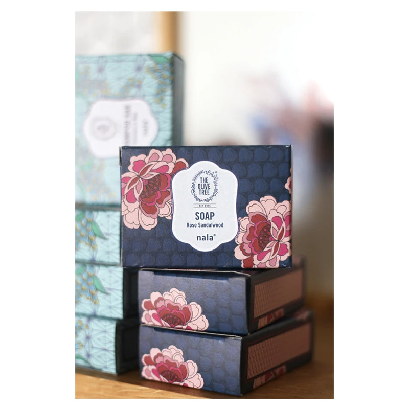 NALAxThe Olive Tree Rose Sandalwood Soap