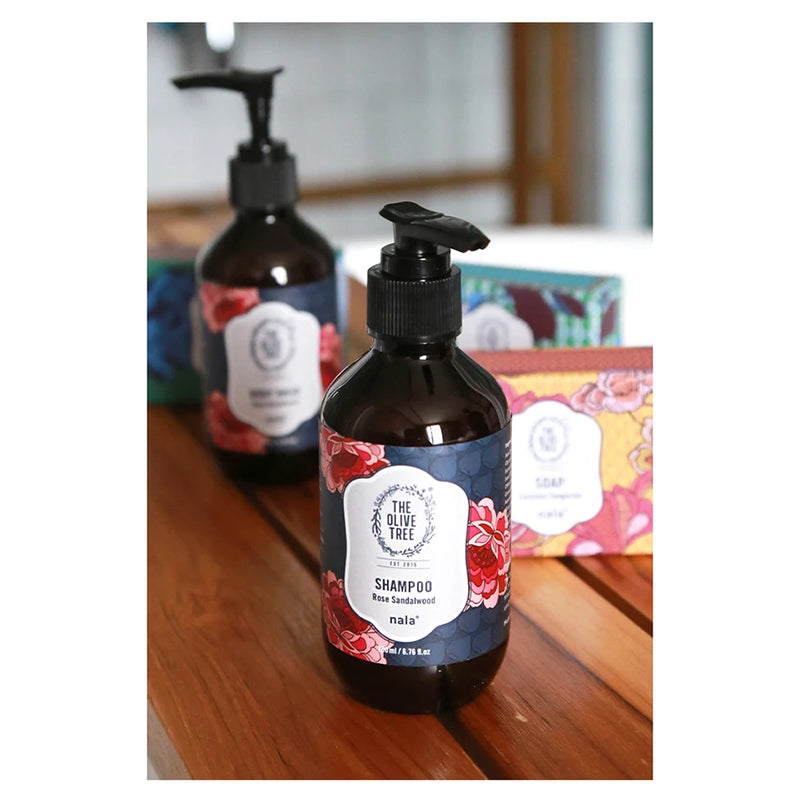 NALAxThe Olive Tree Rose Sandalwood Shampoo