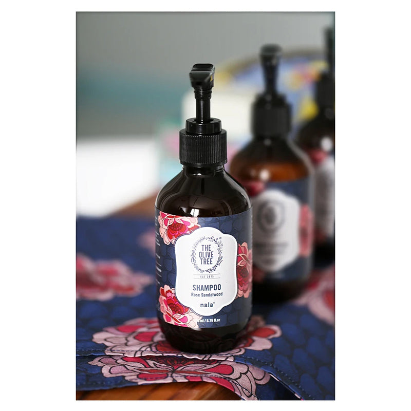 NALAxThe Olive Tree Rose Sandalwood Shampoo