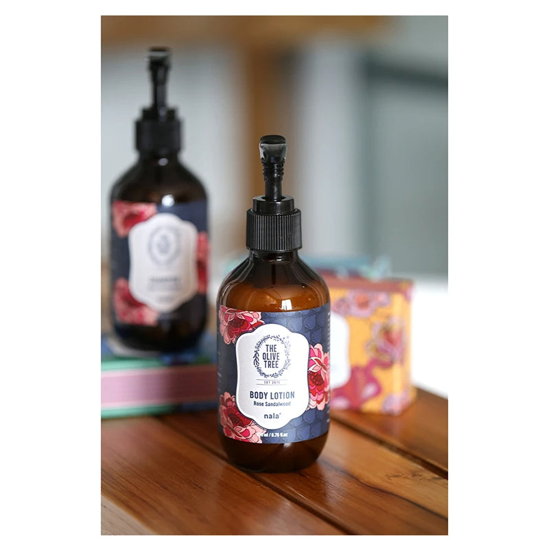 NALAxThe Olive Tree Rose Sandalwood Body Lotion