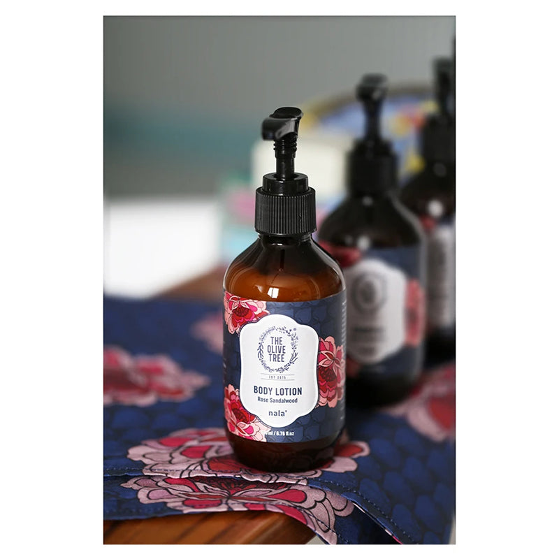 NALAxThe Olive Tree Rose Sandalwood Body Lotion
