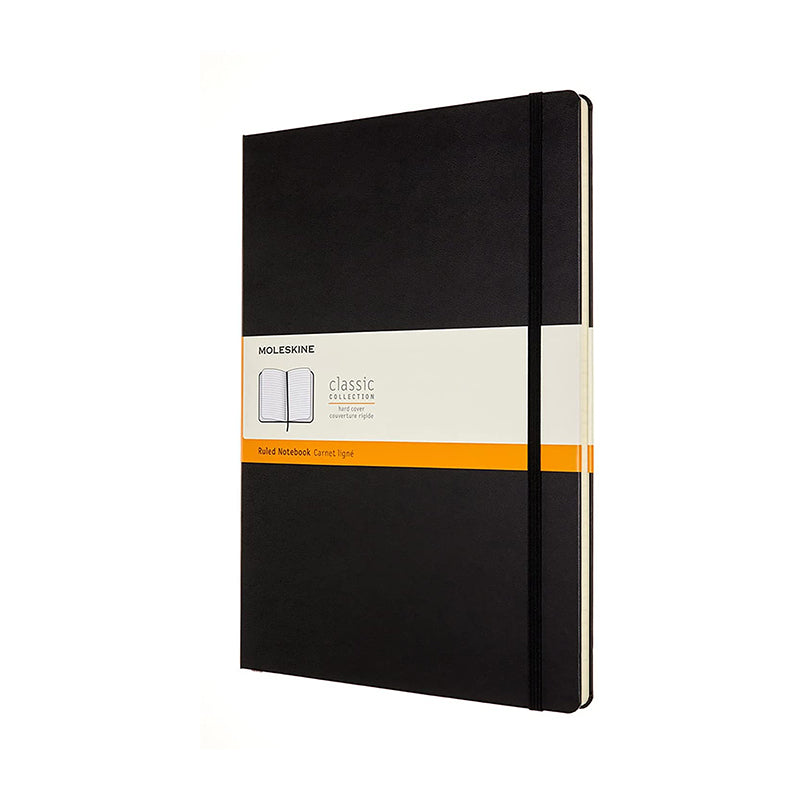 MOLESKINE Classic A4 Ruled Hard Black