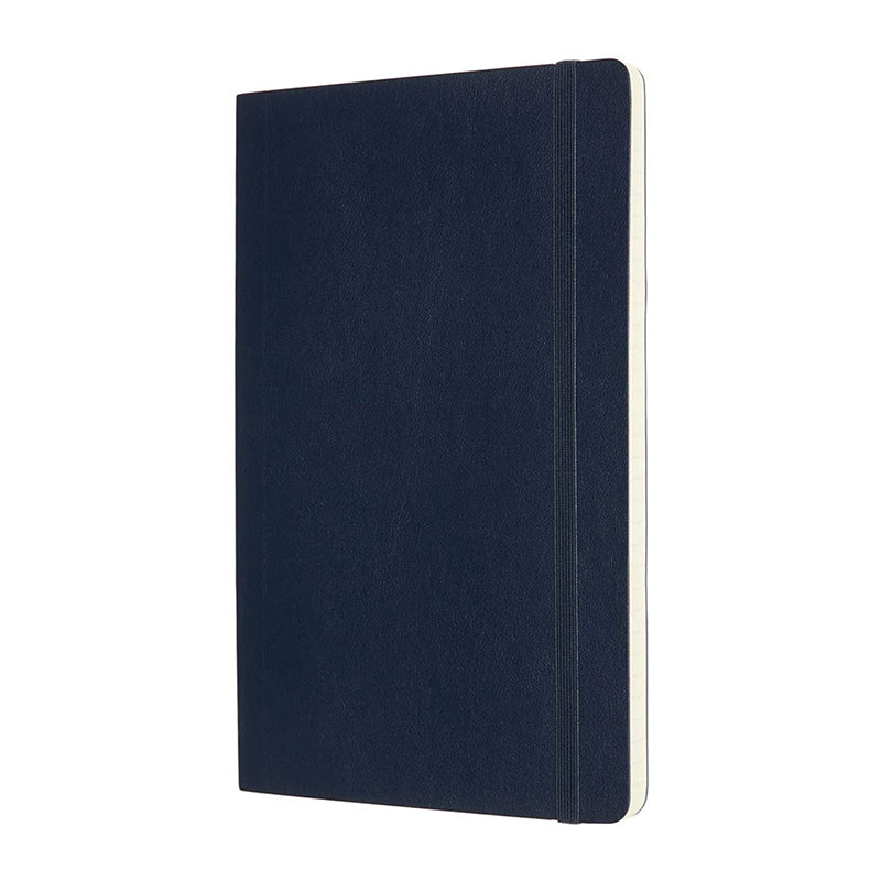 MOLESKINE Classic L Mixed Ruled-Plain Soft Sap Blu