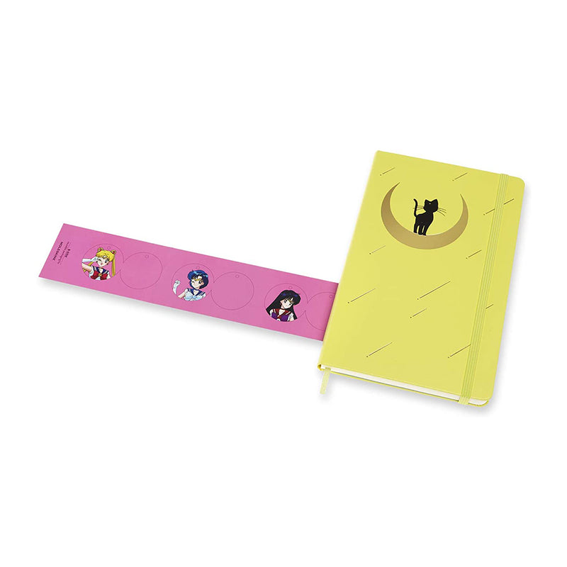 MOLESKINE LE Sailor Moon L Plain Hard Luna Cat 1213788