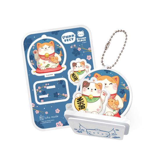 LOKAMADE Stamp Block STB01:I’m Feline Lucky Default Title