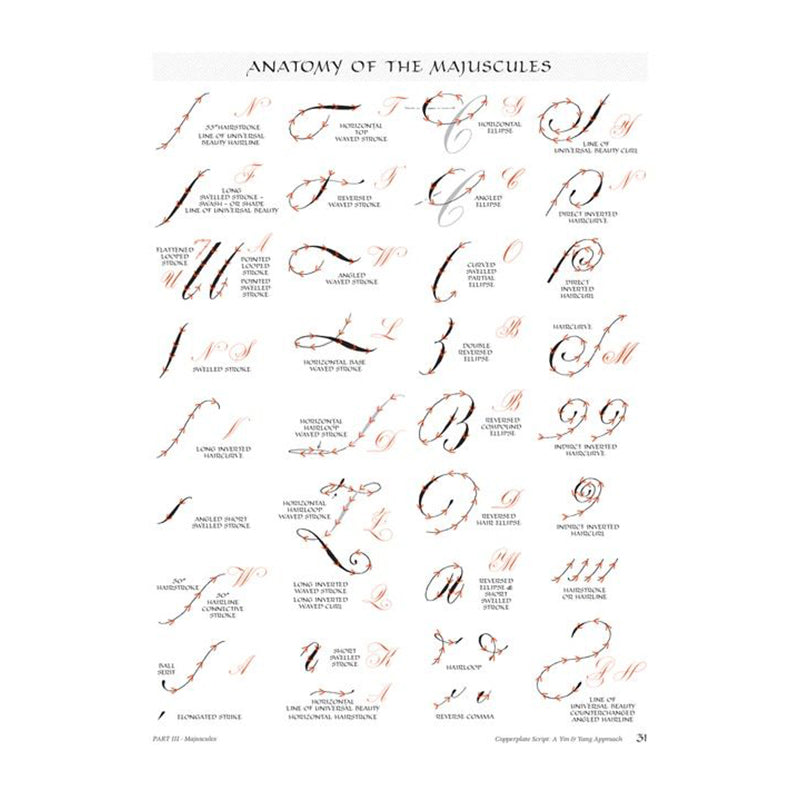 Copperplate Script: A Yin & Yang Approach