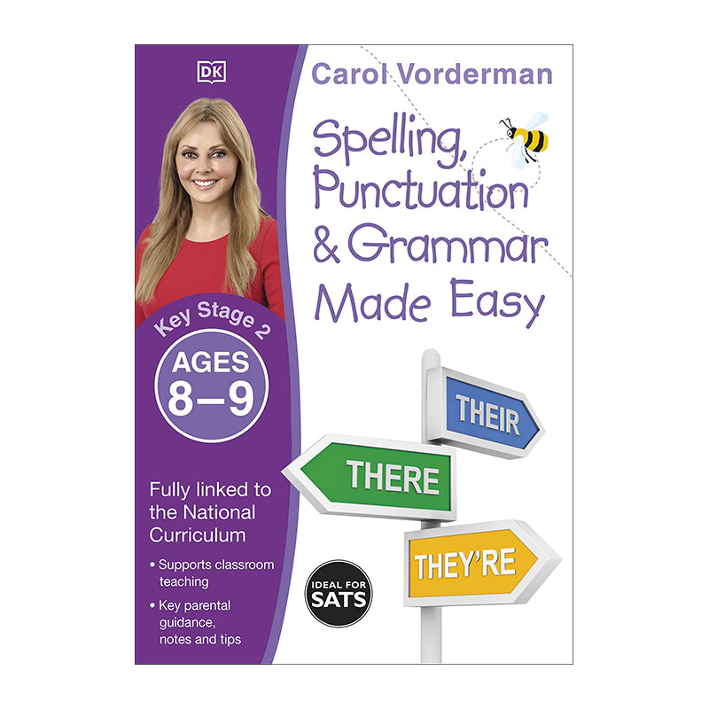 CAROL VORDERMAN Spelling, P&G Made Easy KS2 8-9 Default Title