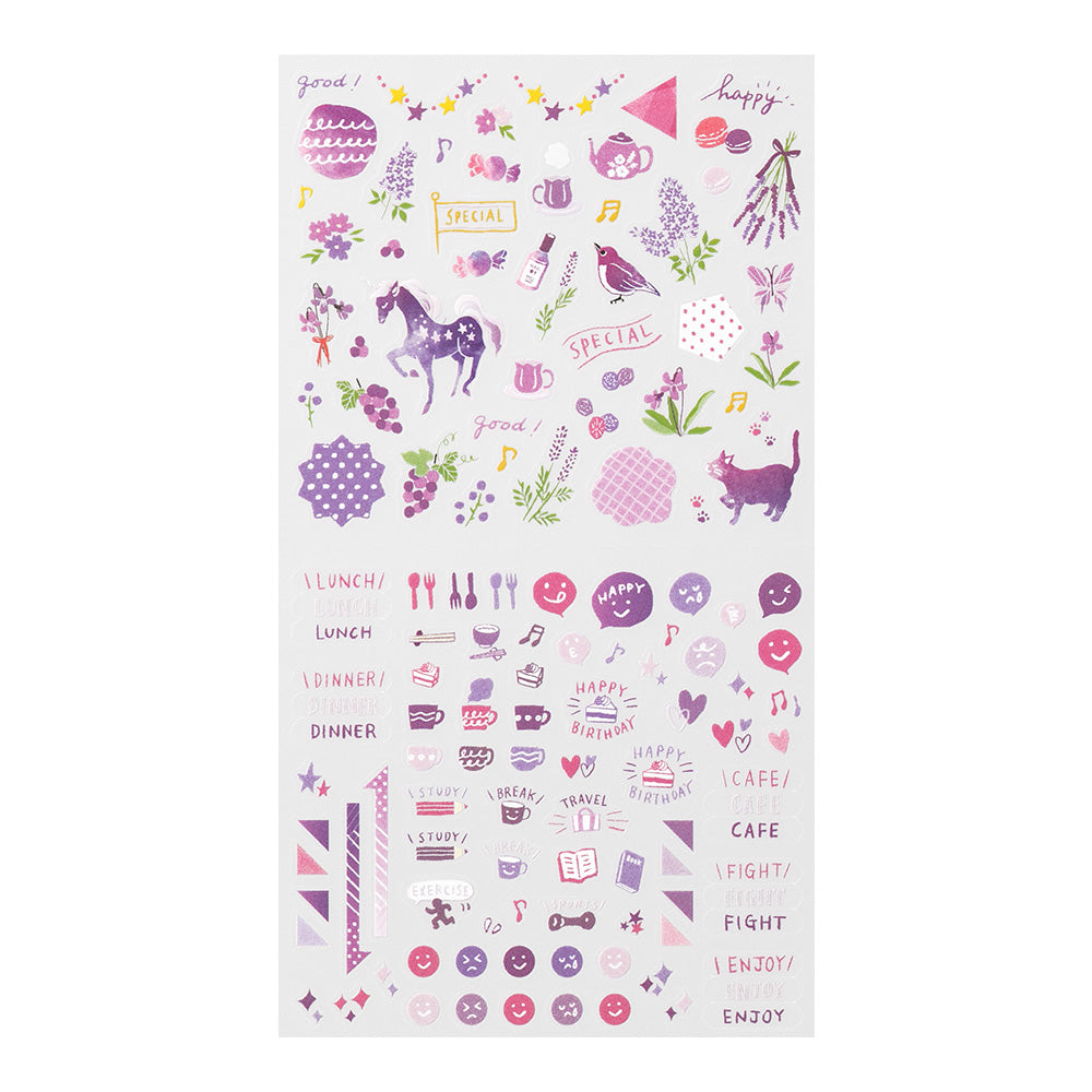 MIDORI Sticker 2562 Color Purple