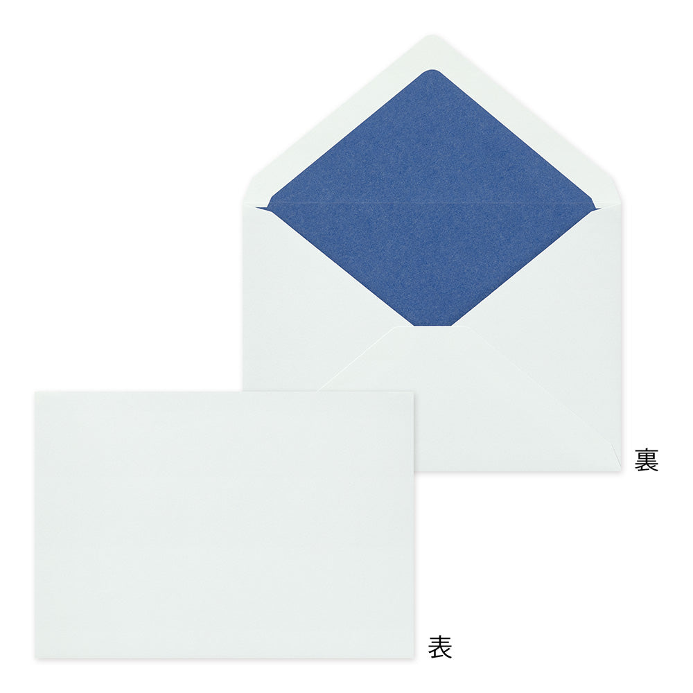 MIDORI Giving A Color Envelope 162x114mm Blue