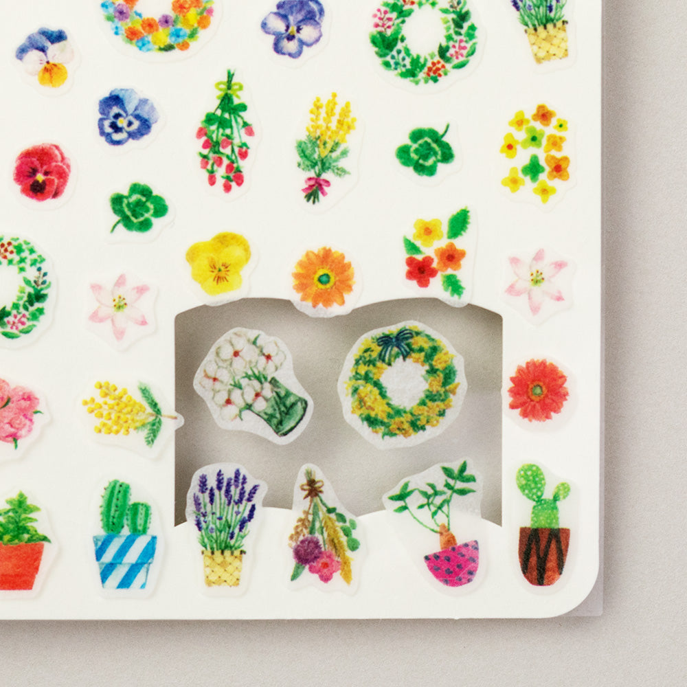 MIDORI Sticker Flowers