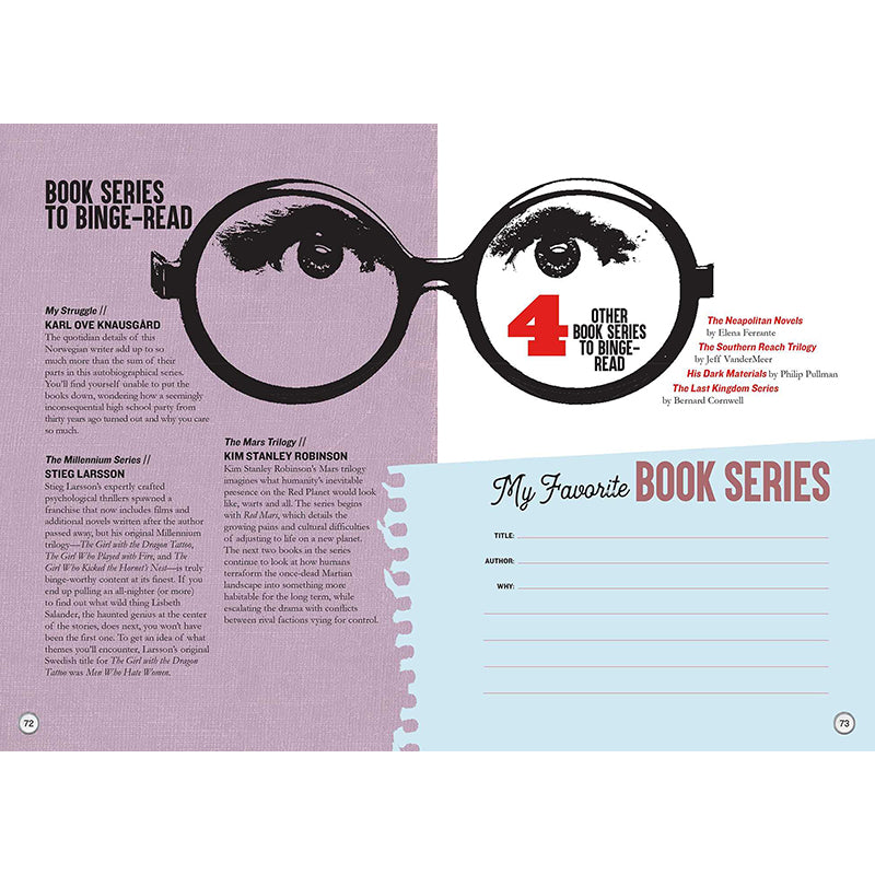 The Curious Reader Journal for Book Lovers Default Title