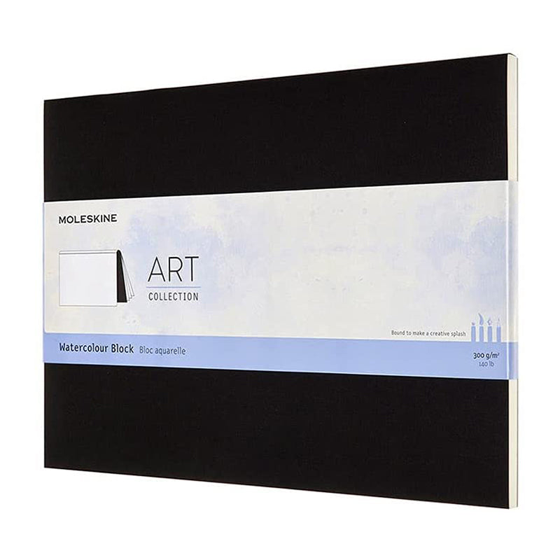 MOLESKINE Art Plus Watercolour Block 23x31cm Black