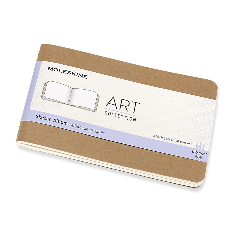MOLESKINE Art Plus Sketch Album P Kraft Brown